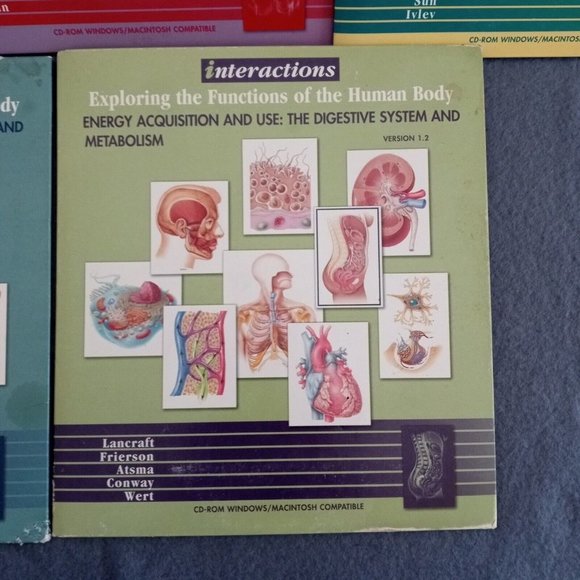 Interactions Exploring the Functions of the Human Body Lot of 7 Homeschool CD - Picture 8 of 16